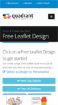Mobile Screenshot of freeleafletdesign.co.uk
